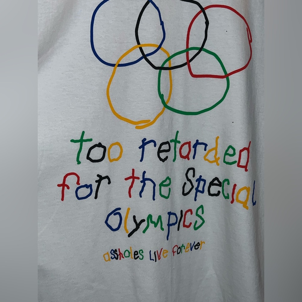 ALF T-Shirt - Inappropriate- New - Special Olympics - XL